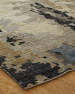 Image 3 of 4: Haven & Loom Jasper Hand-Knotted Rug, 6’ x 9’