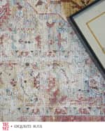 Image 6 of 8: Exquisite Rugs x THE MET Antique Loom Beige & Rust Rug, 12' x 15'