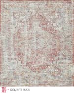 Image 1 of 8: Exquisite Rugs x THE MET Antique Loom Beige & Rust Rug, 12' x 15'