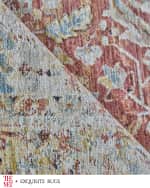 Image 5 of 8: Exquisite Rugs x THE MET Antique Loom Beige & Rust Rug, 12' x 15'