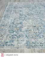 Image 3 of 9: Exquisite Rugs x THE MET Antique Loom Blue Rug, 12' x 15'