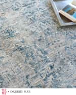 Image 5 of 9: Exquisite Rugs x THE MET Antique Loom Blue Rug, 12' x 15'