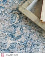 Image 7 of 9: Exquisite Rugs x THE MET Antique Loom Blue Rug, 12' x 15'