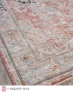 Image 4 of 9: Exquisite Rugs x THE MET Antique Loom Rust & Black Rug, 12' x 15'