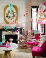 Image 2 of 3: Glitterville Harlequin Lollipop Christmas Display, 28"