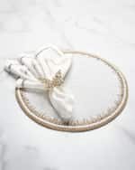 Image 5 of 6: Kim Seybert Papillon Napkin Rings, Set of 4 
