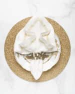 Image 5 of 5: Kim Seybert Gold Matrix Napkin Ring