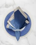 Image 4 of 4: Kim Seybert Dip Dye Napkin