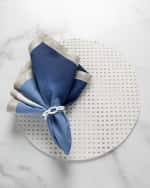 Image 3 of 4: Kim Seybert Dip Dye Napkin