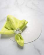 Image 3 of 4: Kim Seybert Cloud Napkin Ring