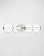 Image 2 of 5: Eurofase Atomo 4-Light LED Vanity in Chrome