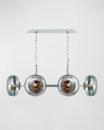 Image 1 of 4: Eurofase Nottingham 6-Light Chandelier In Nickel