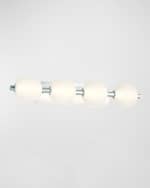 Image 2 of 4: Eurofase Palmas 30" 4-Light LED Vanity Light