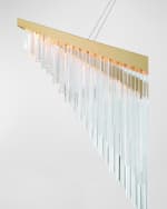 Image 5 of 6: Eurofase Vivien 60" Integrated LED Chandelier