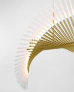 Image 5 of 6: Eurofase Voltik 59" 144-Light Integrated LED Chandelier