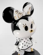 Image 4 of 4: Lladro Minnie in Black & White Sculpture
