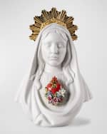 Image 3 of 4: Lladro Immaculate Heart of Mary Sculpture