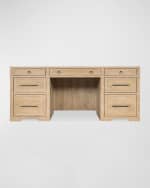 Image 3 of 8: Hooker Furniture Retreat Executive Desk