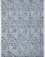 Image 1 of 7: Exquisite Rugs Ink Blot Hand-Tufted Rug, 8' x 10'
