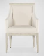 Image 2 of 5: Hooker Furniture Modern Mood Dining Arm Chairs, Set of 2