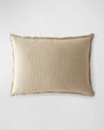 Image 1 of 2: Lili Alessandra Dawn Trench Coat Luxe Euro Pillow