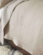 Image 1 of 2: Lili Alessandra Dawn Trench Coat Coverlet, King