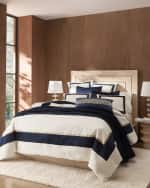 Image 2 of 3: Callisto Home Akadia 3-Piece Duvet Set, Queen
