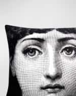 Image 3 of 3: Fornasetti Tema e Variazioni n.1 Cushion, 15" Square