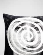 Image 3 of 3: Fornasetti Tema e Variazioni n.18 Cushion, 15" Square
