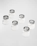 Image 2 of 3: Fornasetti Tema e Variazioni Glasses. Set of 6 