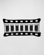Image 2 of 2: Fornasetti Architettura Cushion, 12" x 24"