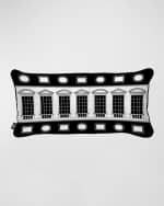 Image 1 of 2: Fornasetti Architettura Cushion, 12" x 24"