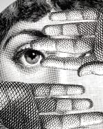 Image 4 of 4: Fornasetti Tema E Variazioni N.154 Round Tray