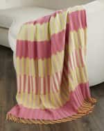 Image 1 of 4: Designers Guild Murazzi Peony Throw Blanket 