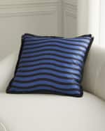 Image 3 of 3: Christian Lacroix Iris Des Marais Craie Cushion