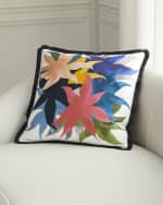 Image 1 of 3: Christian Lacroix Iris Des Marais Craie Cushion