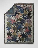 Image 3 of 4: Christian Lacroix Iris De Marais Craie Throw