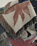 Image 4 of 4: Christian Lacroix Iris De Marais Craie Throw