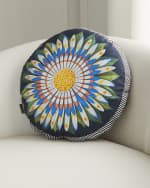 Image 2 of 3: Christian Lacroix Fleur Fardee Fleuve Cushion