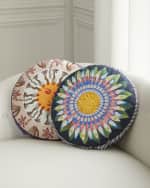 Image 3 of 3: Christian Lacroix Fleur Fardee Fleuve Cushion