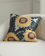Image 1 of 2: Christian Lacroix Soleils Osier Decorative Pillow, 20"