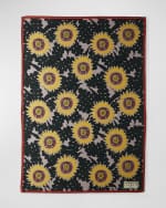 Image 2 of 4: Christian Lacroix Soleils Osier Throw