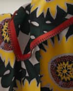 Image 3 of 4: Christian Lacroix Soleils Osier Throw