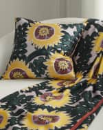 Image 4 of 4: Christian Lacroix Soleils Osier Throw