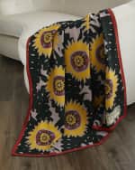Image 1 of 4: Christian Lacroix Soleils Osier Throw
