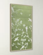 Image 2 of 4: Wendover Art Group "Celery Chinoiserie 1" Framed Giclee