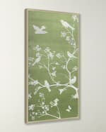 Image 2 of 2: Wendover Art Group "Celery Chinoiserie 2" Framed Giclee