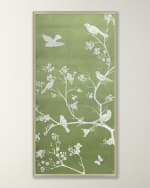 Image 1 of 2: Wendover Art Group "Celery Chinoiserie 2" Framed Giclee