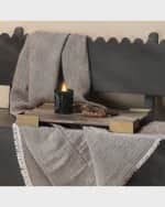 Image 3 of 3: Jamie Young  Palm Marquetry Tray