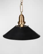 Image 3 of 5: Four Hands Nicholls Tapered Pendant Light 